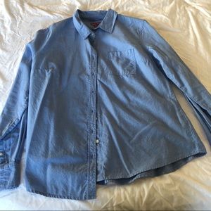 Blue Button Down